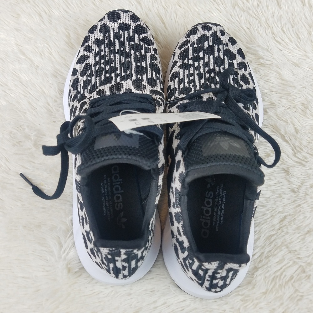 Adidas Swift Running Shoes Leopard Print - Picture 3 of 6